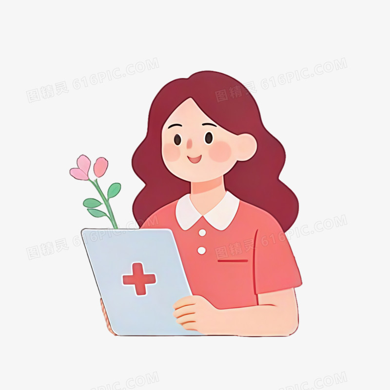 妇女节女王节女神节医生护士维护ai免抠元素