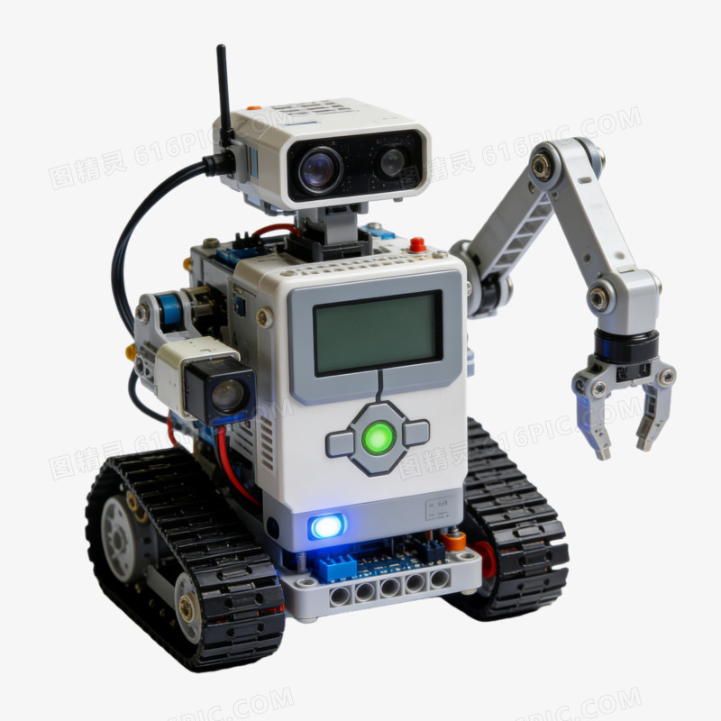 儿童益智玩具机器人卡通ai免抠元素