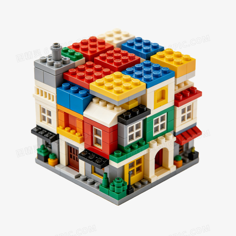 儿童益智玩具魔方商店ai免抠元素