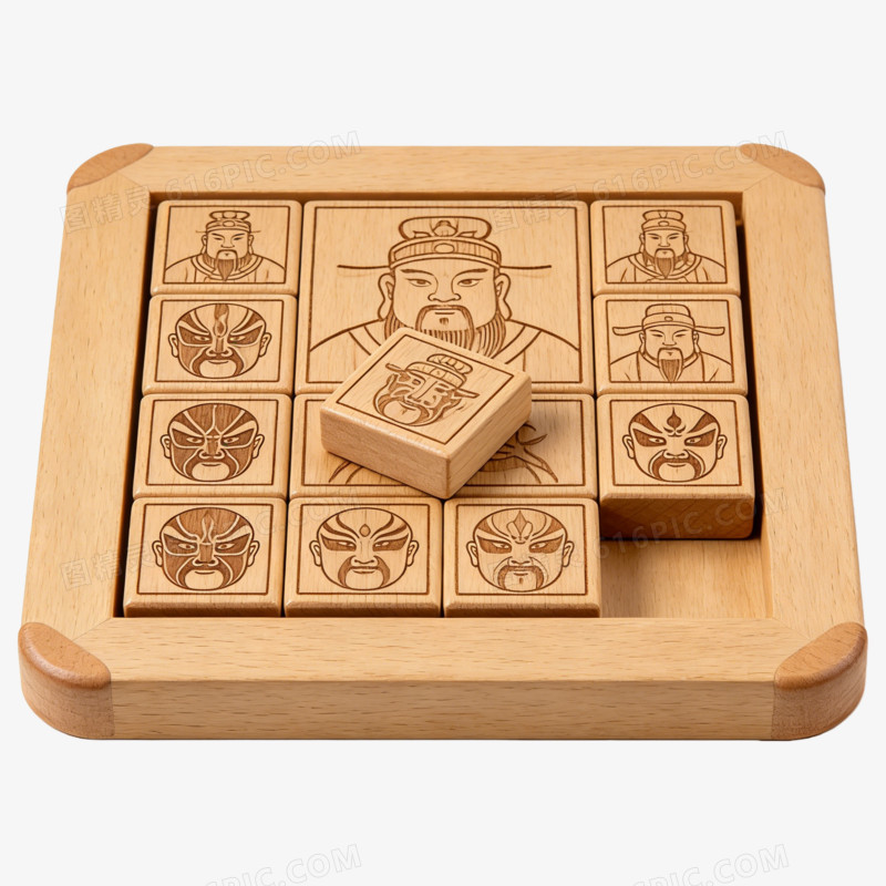 儿童益智玩具卡通积木拼图ai免抠元素