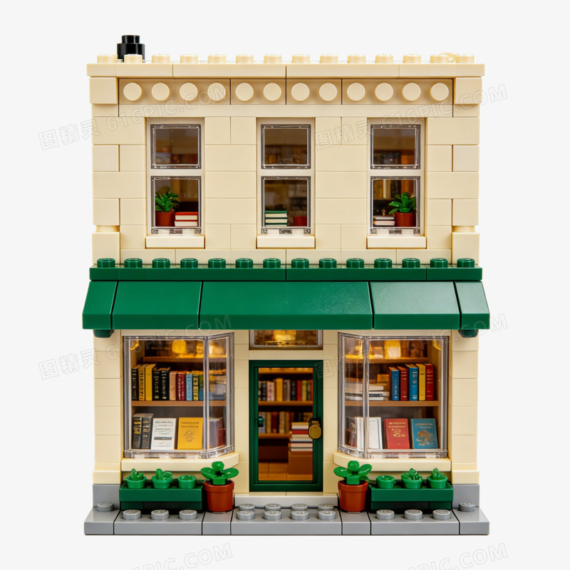 儿童益智玩具卡通门面ai免抠元素