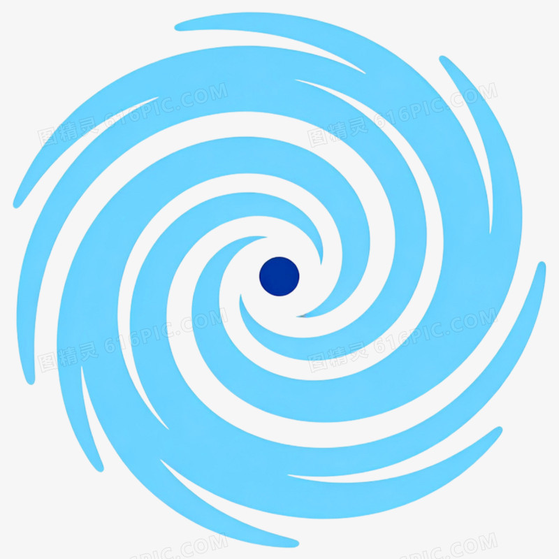 矢量天气气象图标台风龙卷风免抠元素