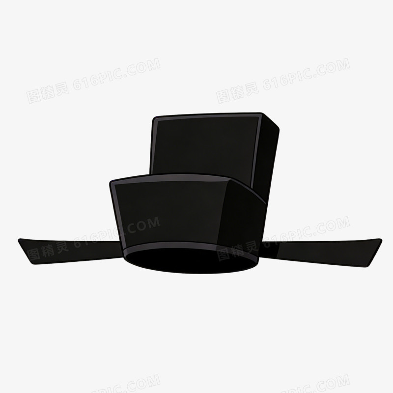 卡通宋朝官帽免抠元素