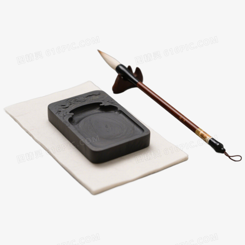 笔墨文房四宝免抠元素