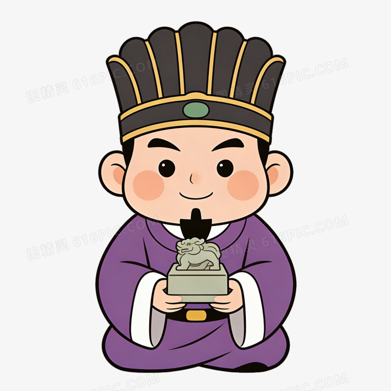 明朝官员宦官ai免抠元素