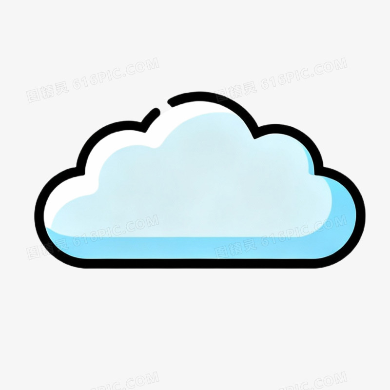 适量扁平天气图标免抠元素