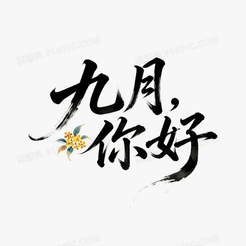 月份六月你好免抠元素