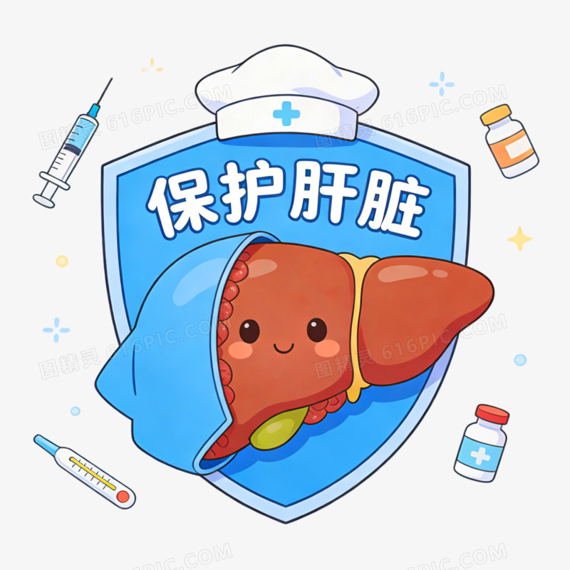 插画风格全国爱肝日元素免抠元素图片免费下载_PNG素材_编号z2ri3olpd_图精灵