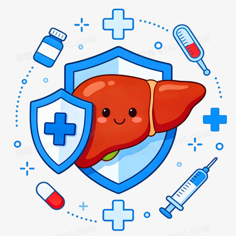 插画风格全国爱肝日元素免抠元素图片免费下载_PNG素材_编号zq9iqwm6l_图精灵