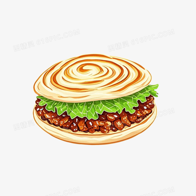 地方美食免抠元素