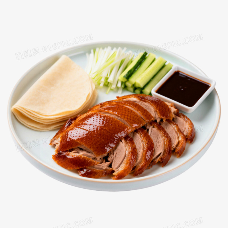 摄影风格北京烤鸭免抠元素