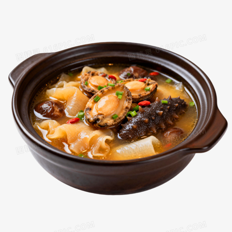 摄影风格福建佛跳墙免抠元素