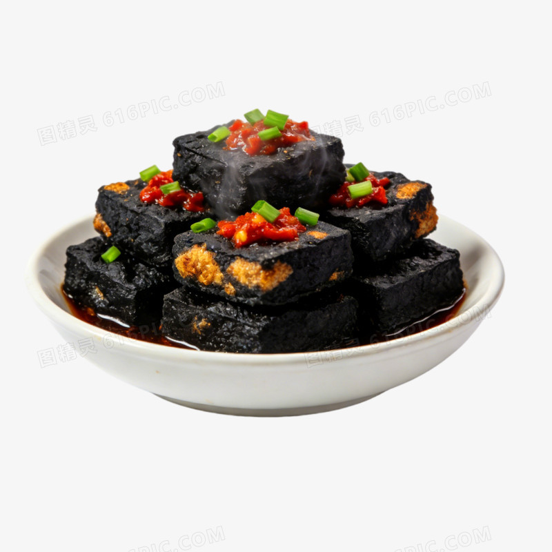 摄影风格长沙臭豆腐免抠元素