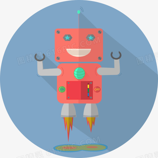 安卓趣味机器人发射吉祥物机械金属机器人机器人充电器机器人表达机器人空间技术机器人表达