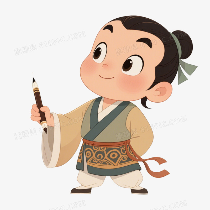 童话故事神笔马良免抠元素