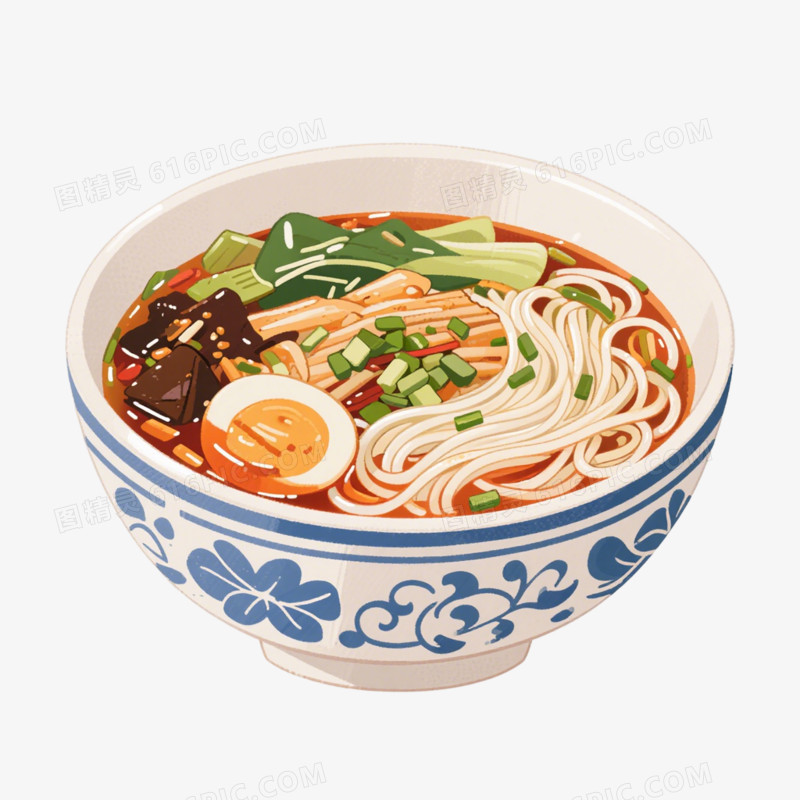 地方美食云南过桥米线免抠元素