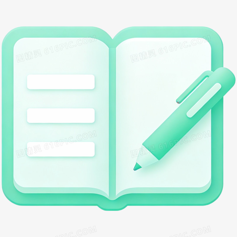 手绘插画教育图标免抠元素