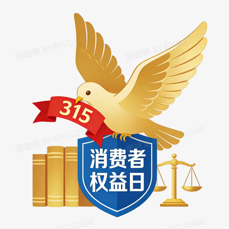 315消费者权益日保障要求ai免抠元素