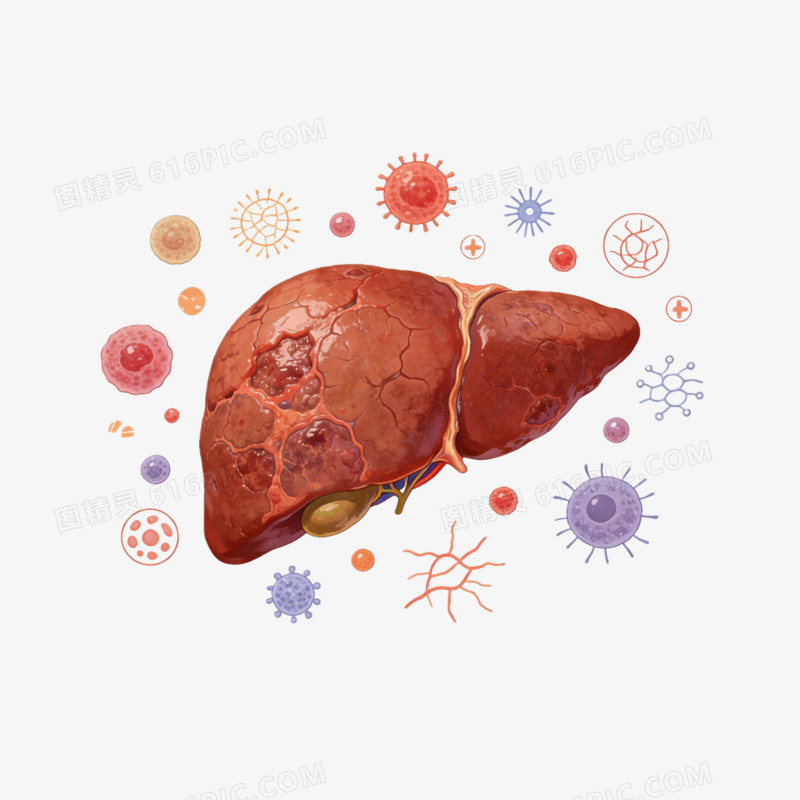 肝病变异ai免抠元素