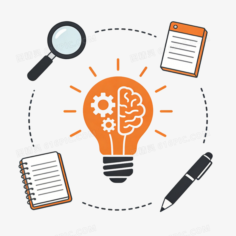 教育图标灵感ai免抠元素