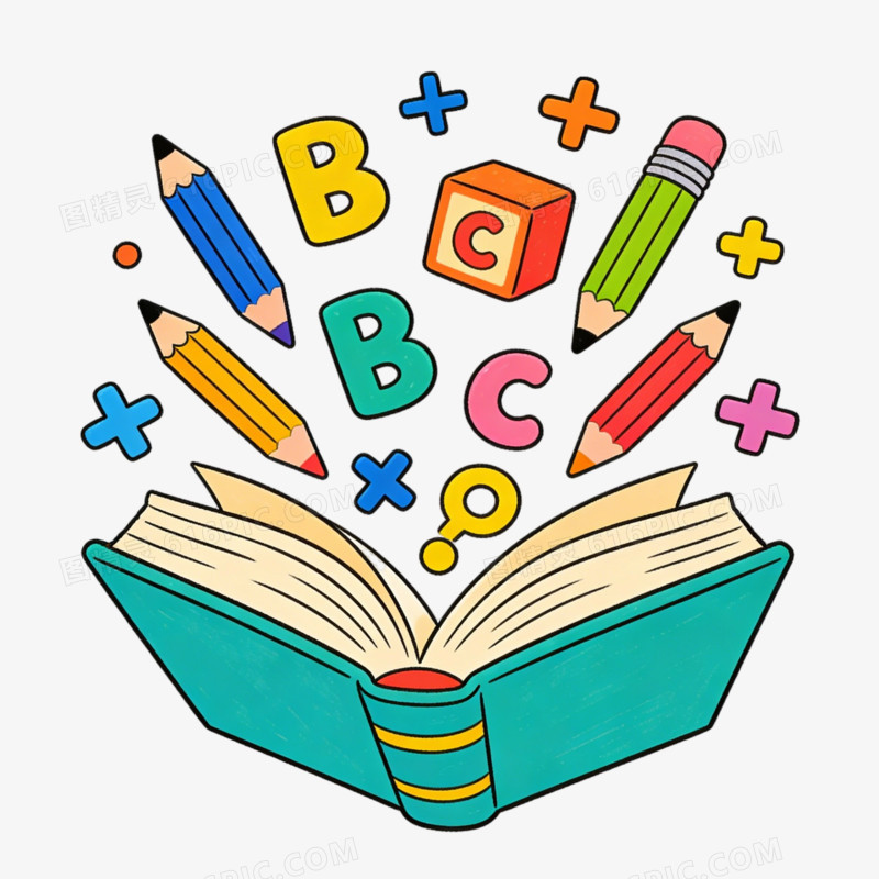 教育图标音乐本子ai免抠元素