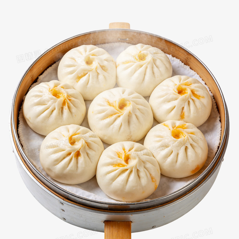 冒热气的天津包子实拍图ai免抠元素