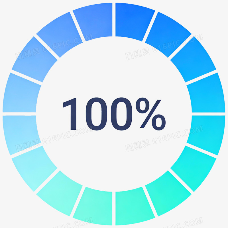 手绘插画进度条免抠元素