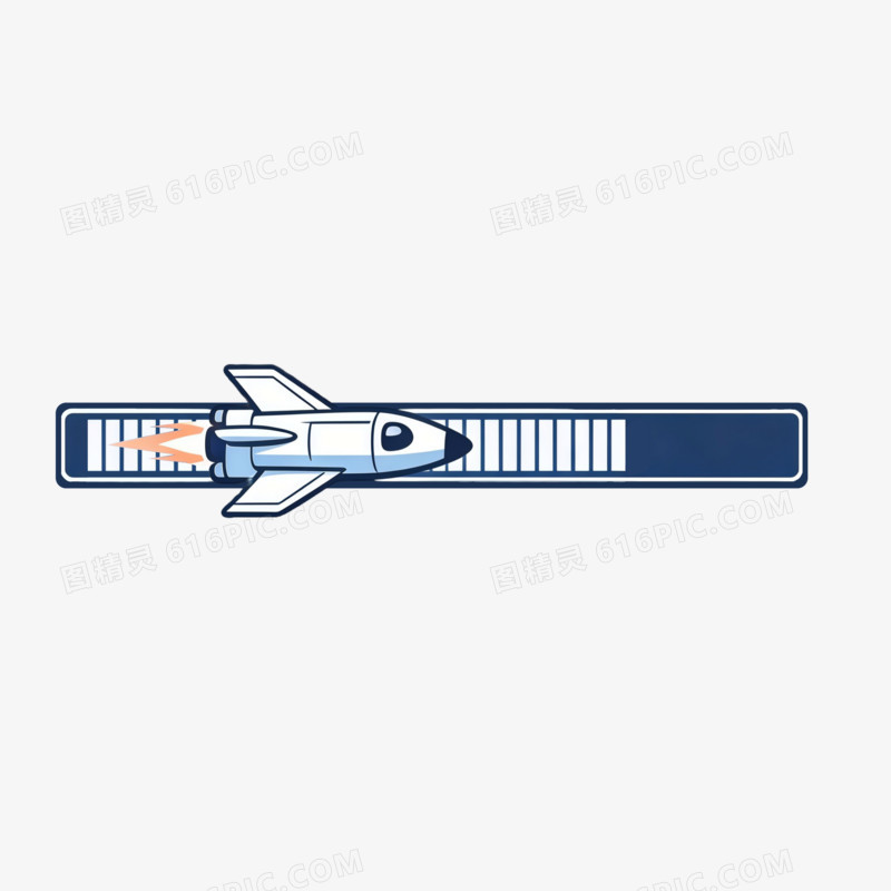 进度表进度飞机ai免抠元素