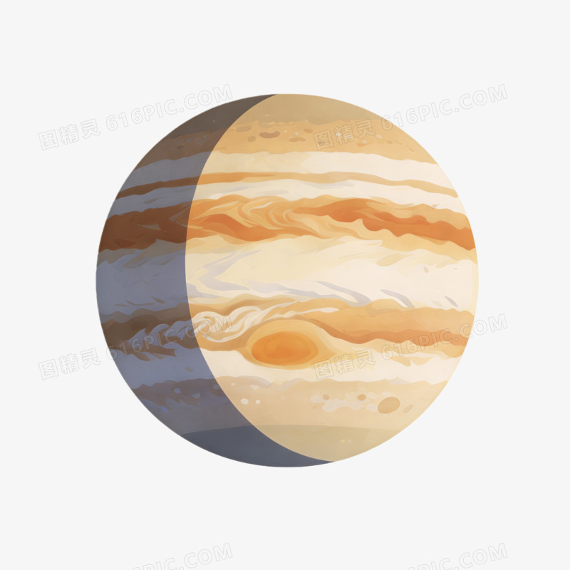 天体木星ai免抠元素