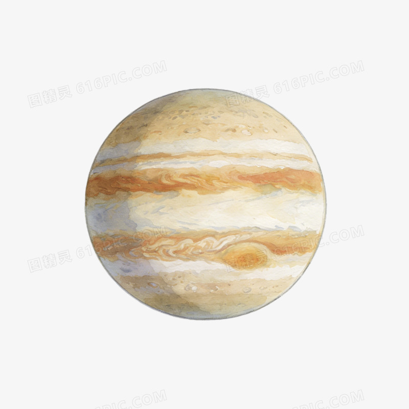 天体木星星球ai免抠元素