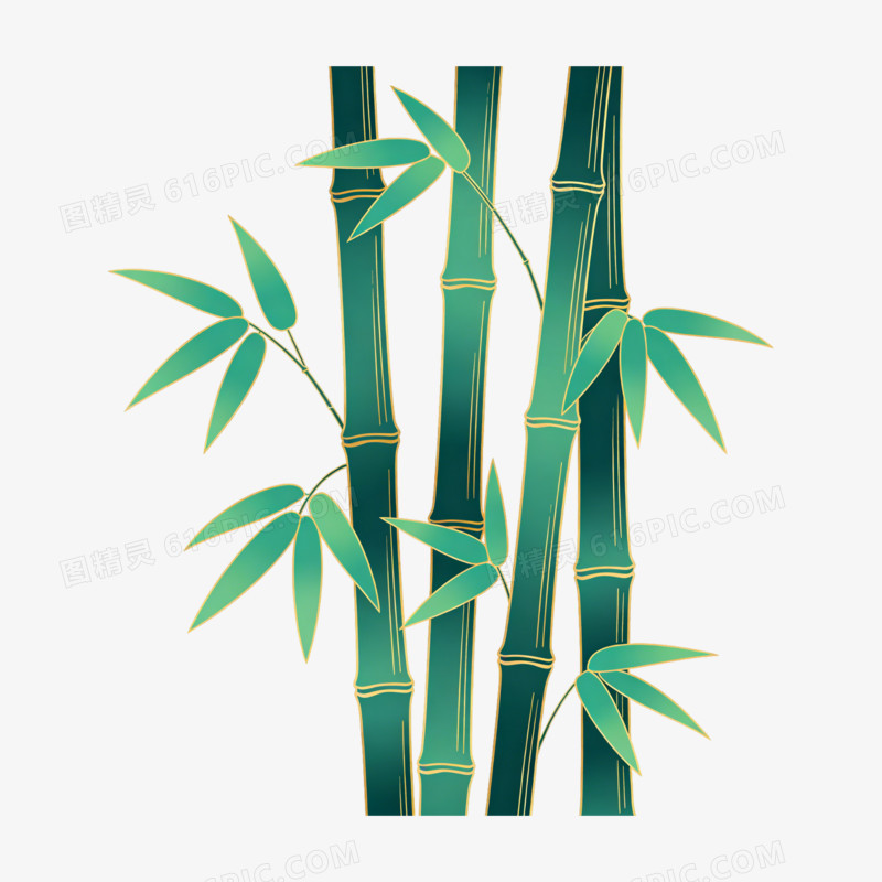 古风插画古诗词配图免抠元素