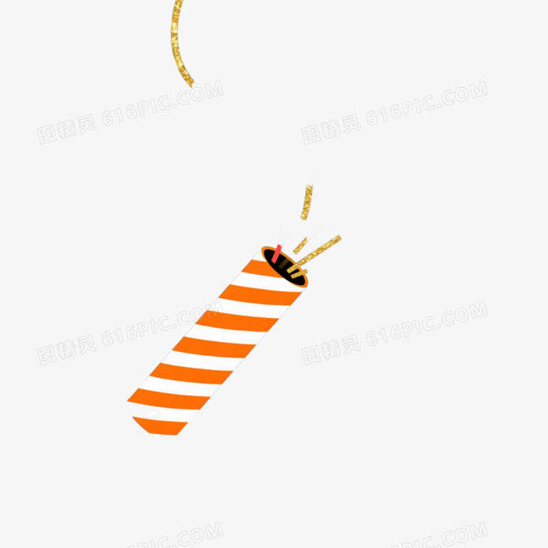 彩色派对彩带节日元素