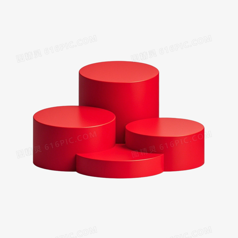 时尚简约电商展台免抠元素