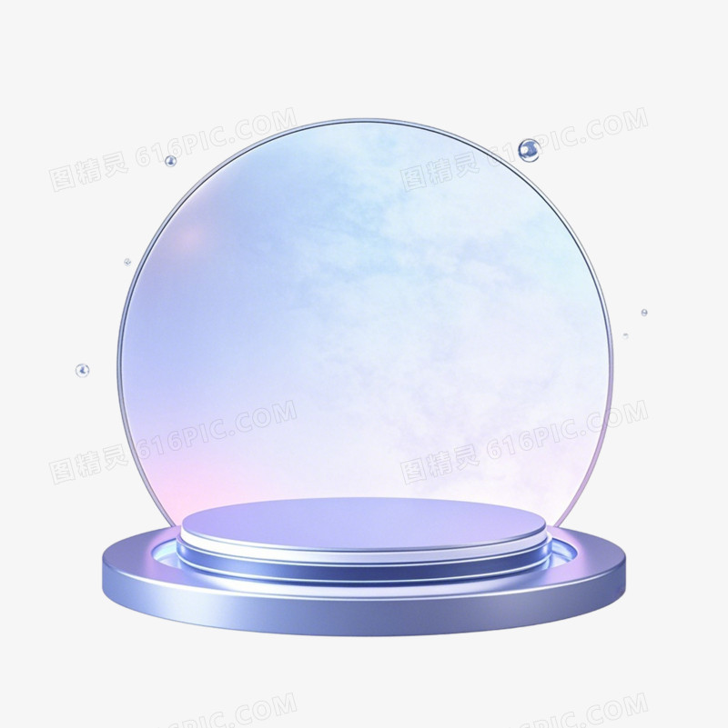 时尚简约电商展台免抠元素