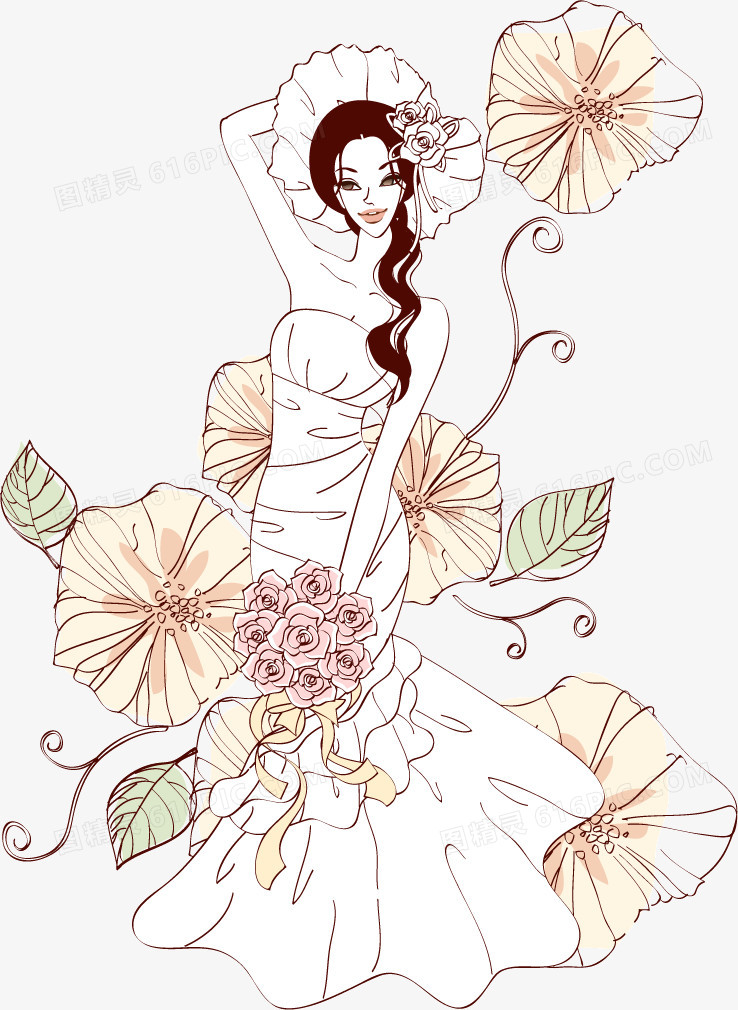 美女