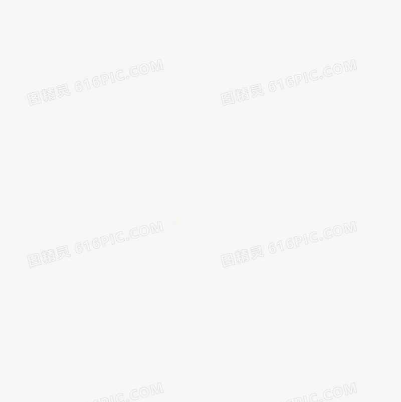 金色放射光束效果元素