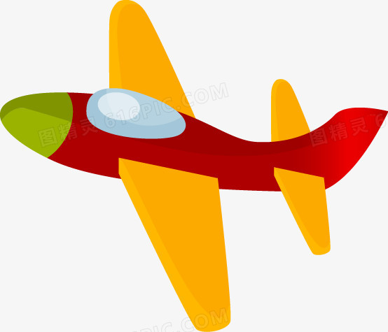 卡通可爱玩具飞机