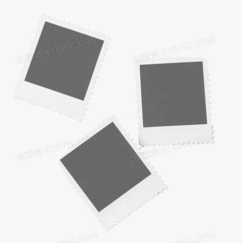 白齿孔邮票相框边框纹理