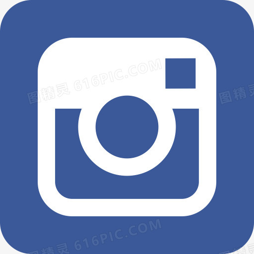 相机instagram照片社会扁平的圆形矩形