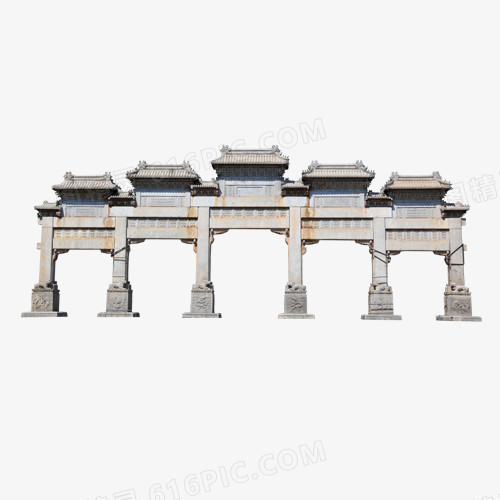 牌坊图案