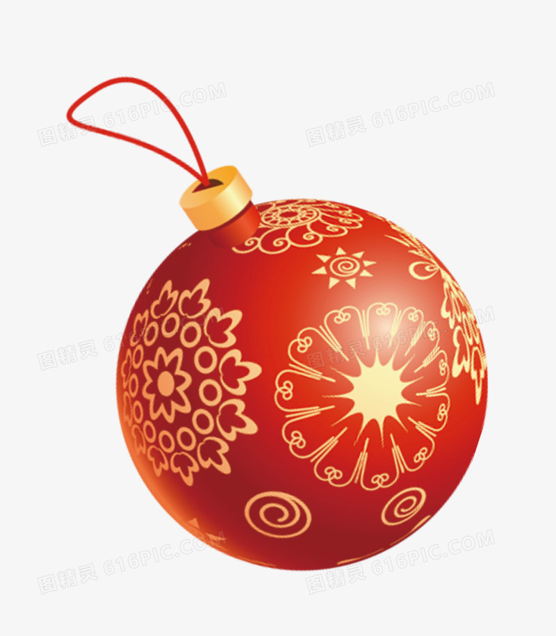 圣诞节圣诞装饰球球免抠图素材