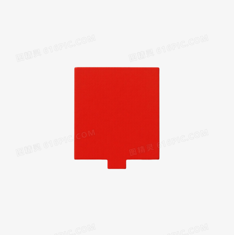 纯红几何矩形漂浮元素图片免费下载_PNG素材_编号1l0iyl72g_图精灵