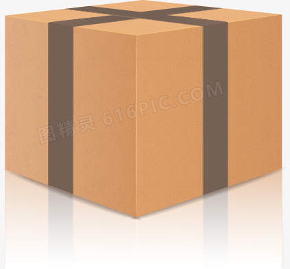 立体包装纸箱设计矢量素材