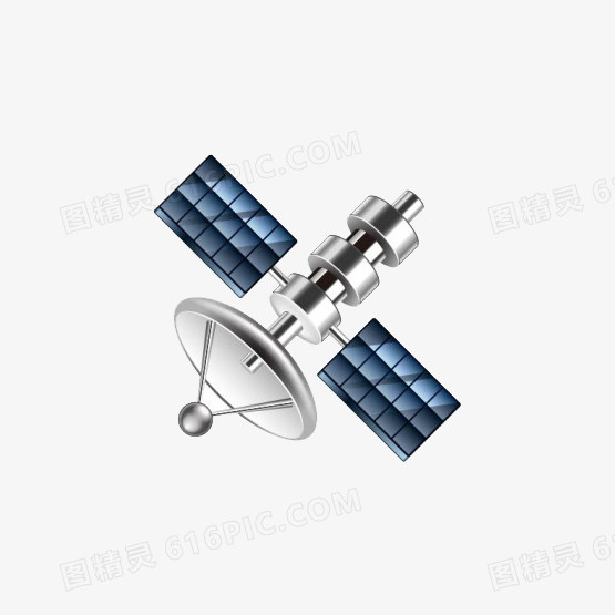 GPS定位卫星免抠素材