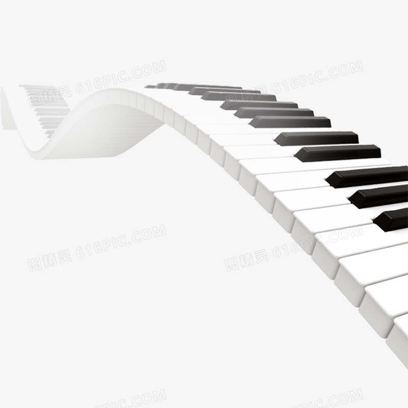 艺术钢琴键盘