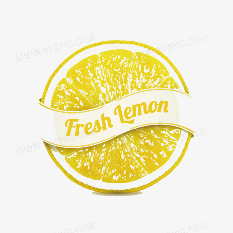夏日柠檬广告素材矢量素材