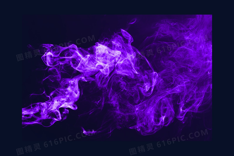 矢量紫色烟雾