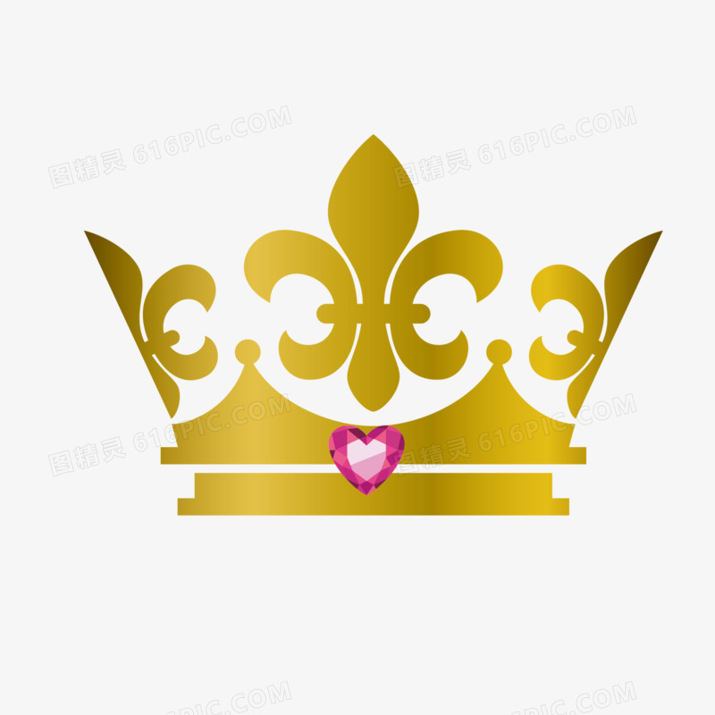 金色女王冠