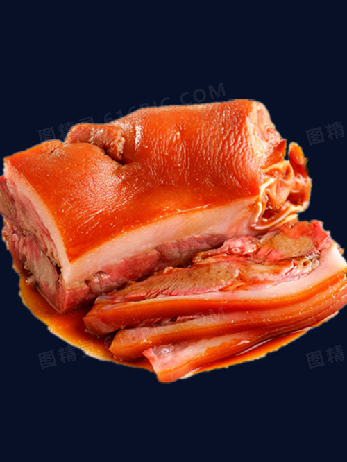 酱卤猪头肉图片