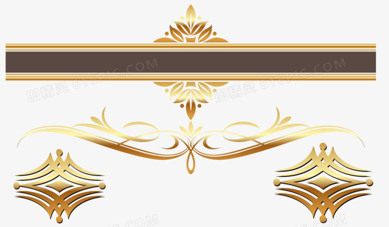 欧式皇家标题框装饰
